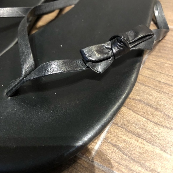 Aldo vegan leather black sandal size 8 - Picture 4 of 7